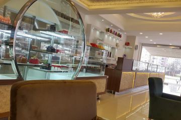 Karagöz baklava kafe tasarım ve yapı dekorasyon hizmeti tamamlanmıştır.